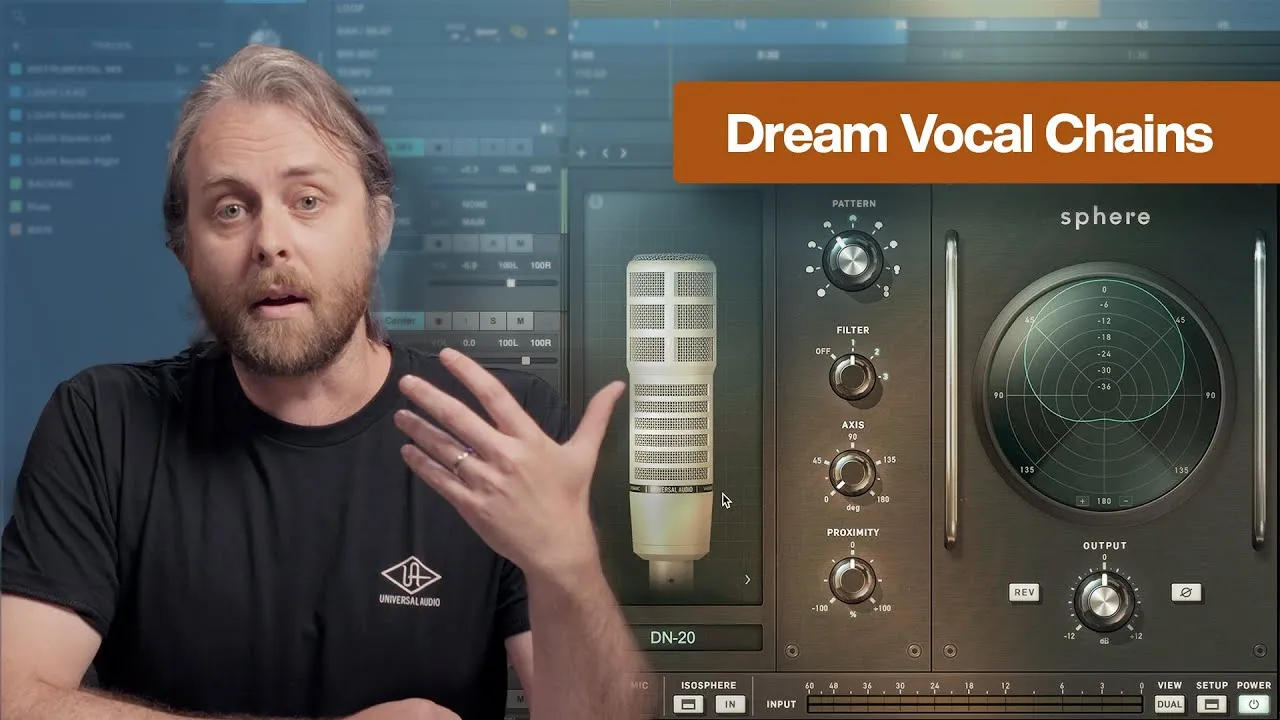 Vorschaubild: Universal-Audio-Video über Dream Vocal Chains mit dem Sphere-Mikrofon